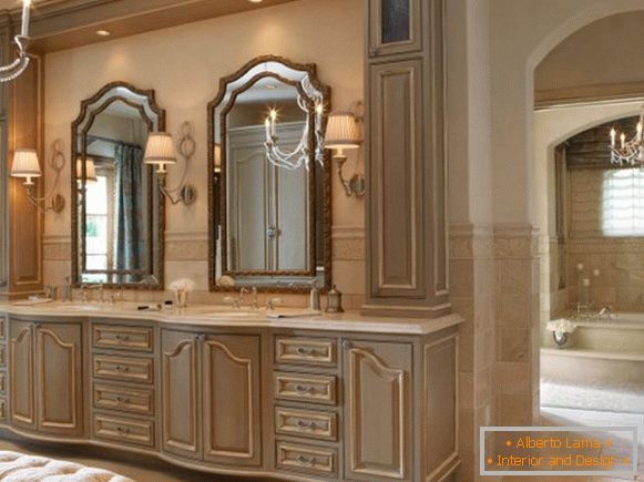 Luksuzan veliki dizajn kupaonice
