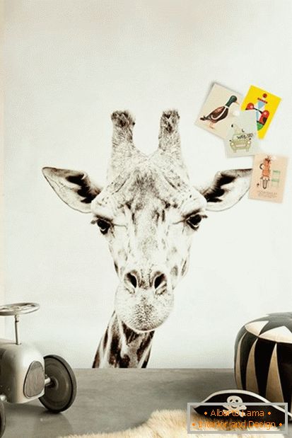 Fotografske pozadine s žirafom