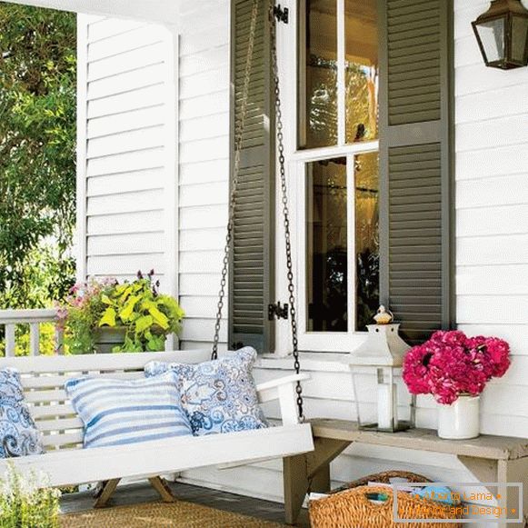 Romantična veranda u stilu Provence