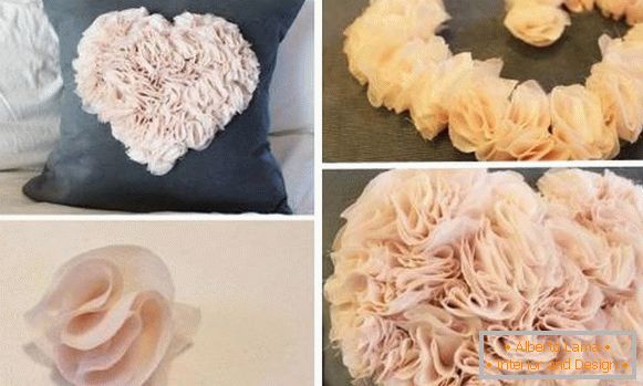 Kako napraviti jastučiće sa svojim vlastitim rukama - фото разных способов