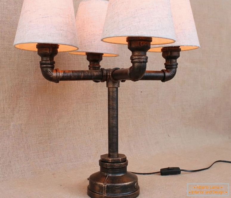 8-stil-vintage-retro-crna-tkanina-svjetiljka-radionica-stol-lampa-e27 svjetiljke-zidne svjetiljke-svjetiljka za stol
