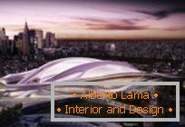 Амбициозный проект национального стадиона в Tokijo от архитектора Zaha Hadid