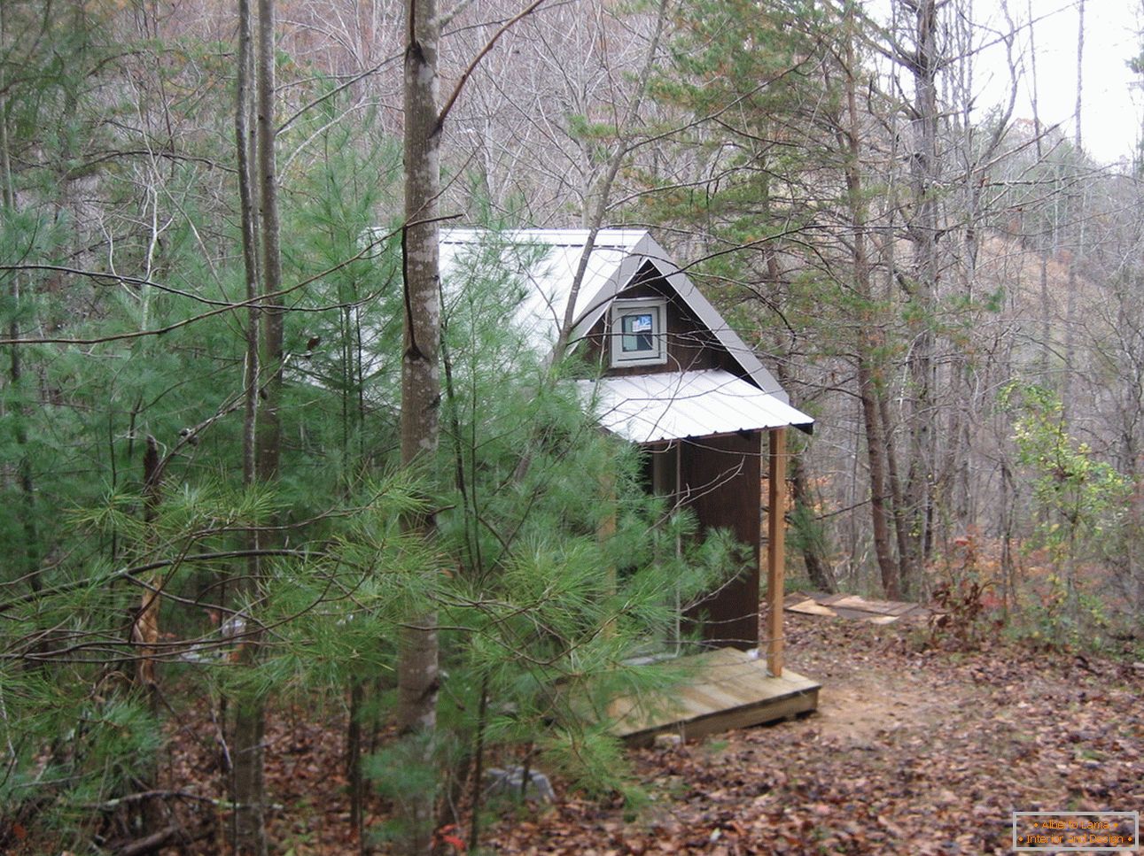 Mala kućica u šumi