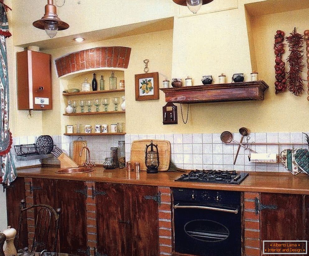 Elementi dekor u ruskoj kuhinji