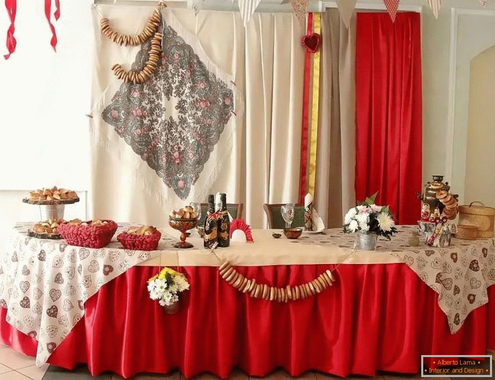 Prijava vjenčane dvorane u ruskom stilu