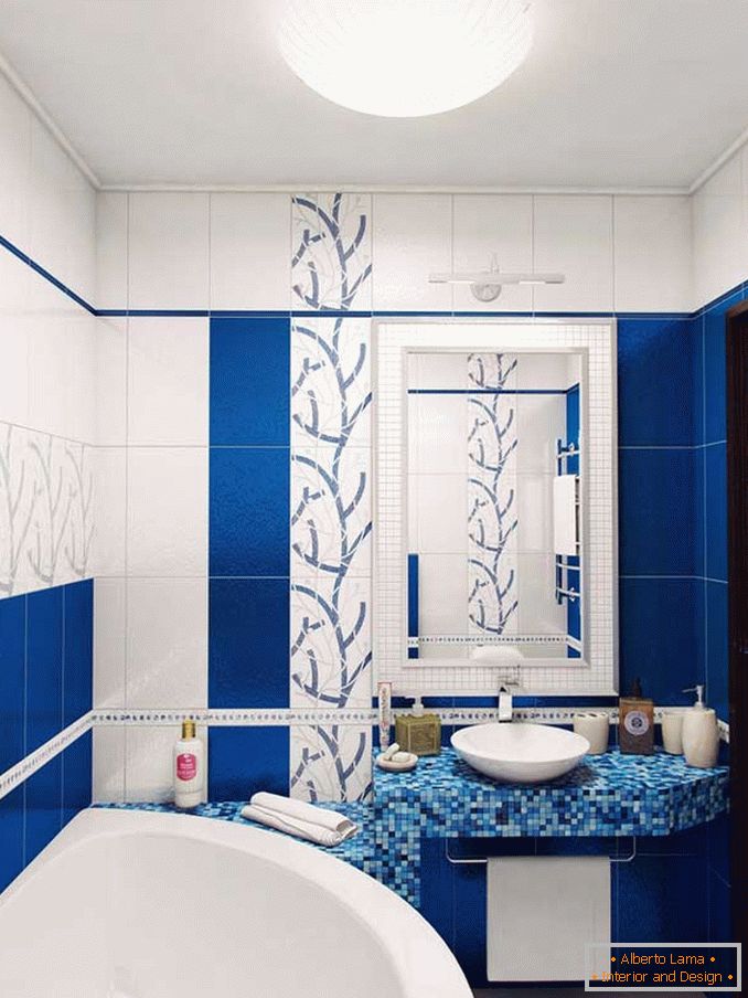Dizajn kupaonice s WC-om u jednosobnom apartmanu Khrushchevka