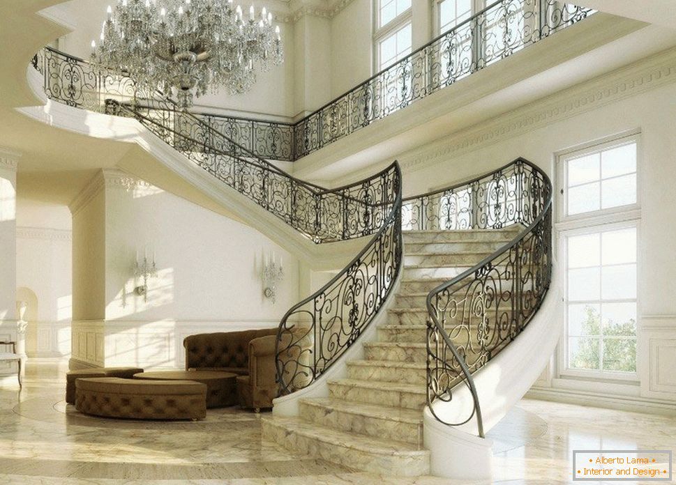 Luksuzni dizajn hodnika