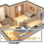 Jednostavan dizajn apartmana