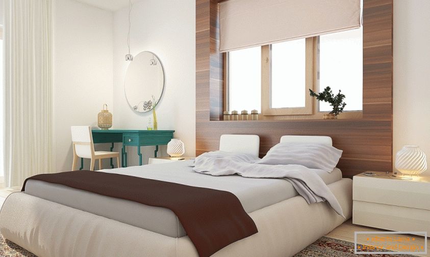 Dizajn interijera spavaće sobe iz dizajnerskog studija ABC House