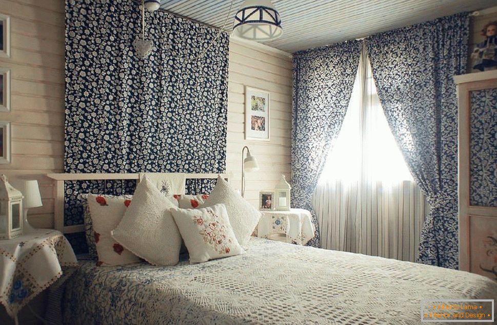 Tekstilni ukras spavaće sobe