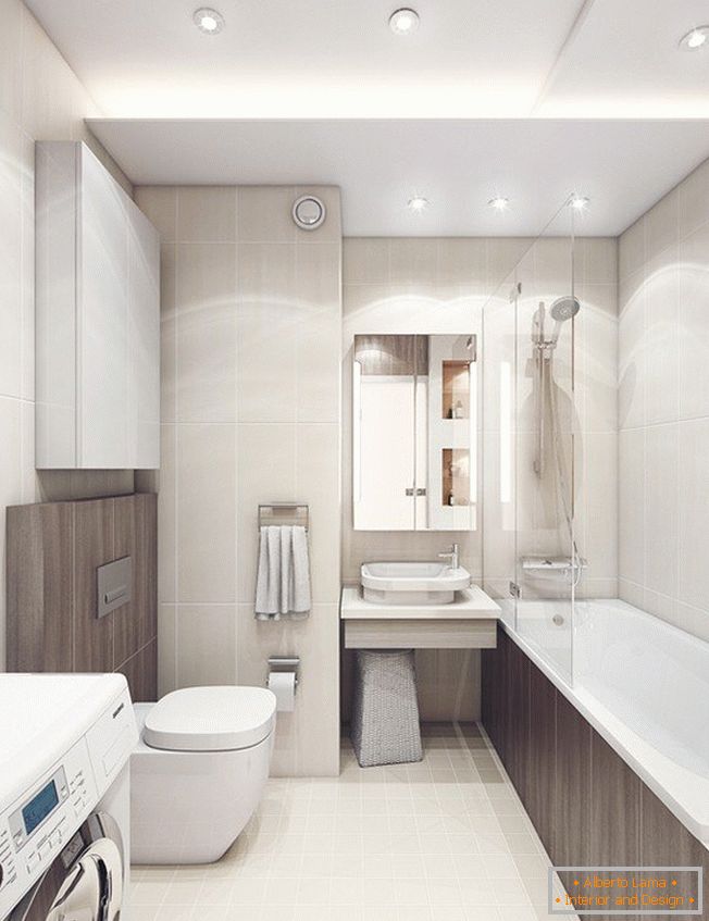 Dizajn kombinirane kupaonice