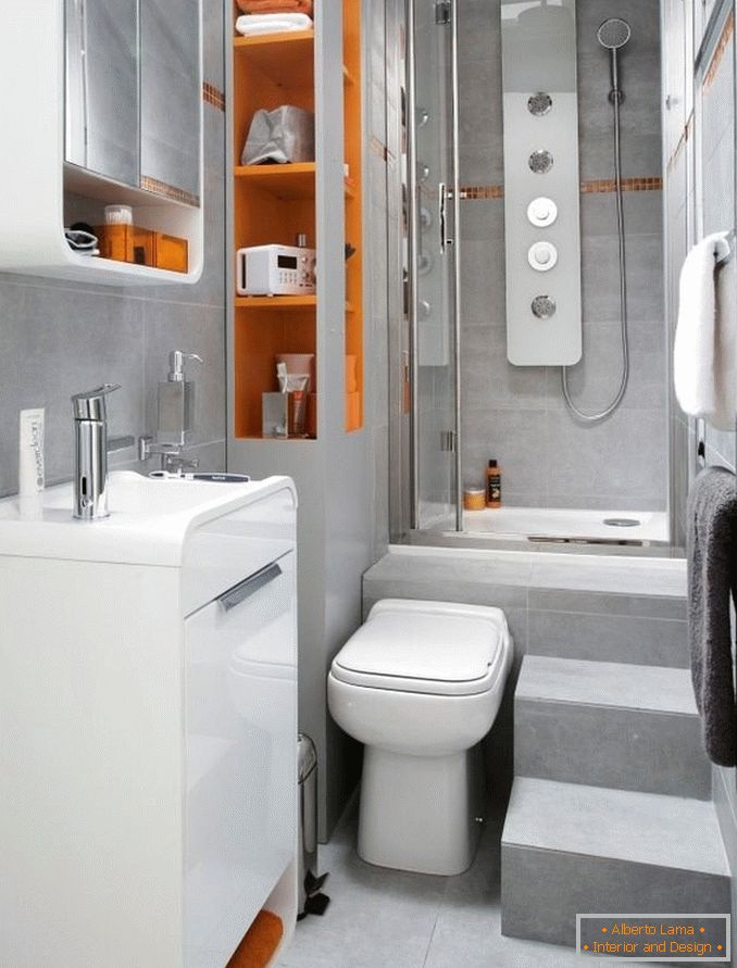 Hi-tech dizajn kupaonica