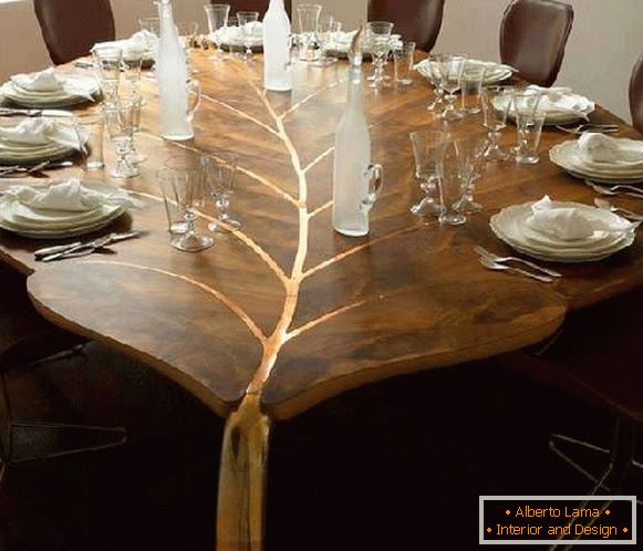 Dizajnerske stolove od drva, slika 3