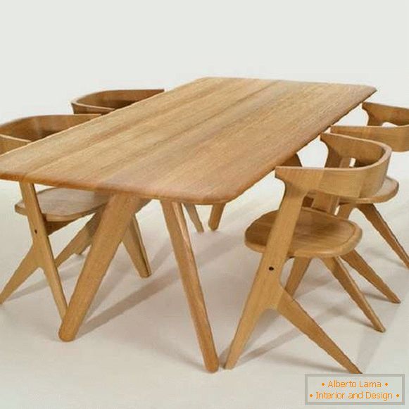 drvene dizajnerske stolice, fotografija 36