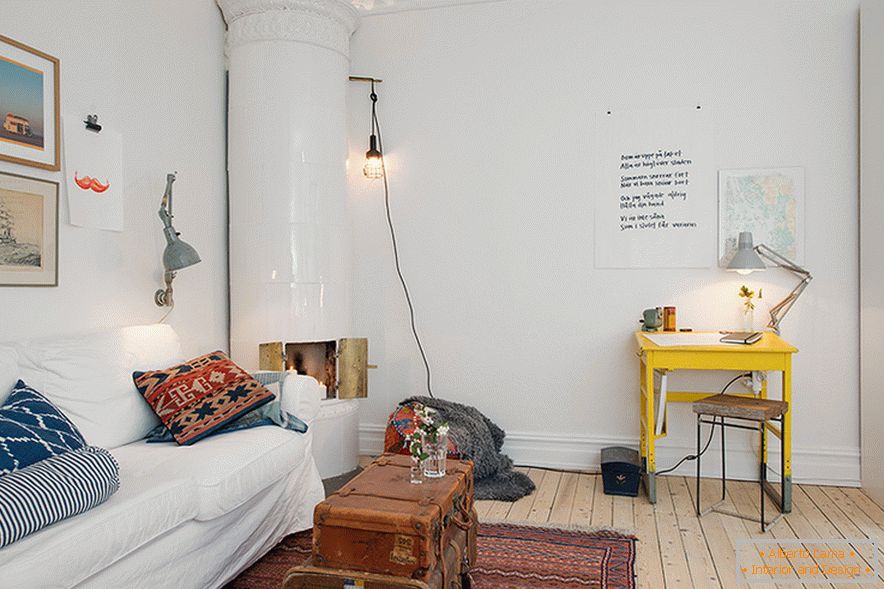 Jednosobni stan u Göteborgu dizajniran od strane švedskih dizajnera