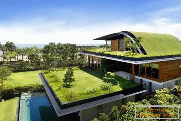 Prekrasne kuće u stilu visoke tehnologije i eko