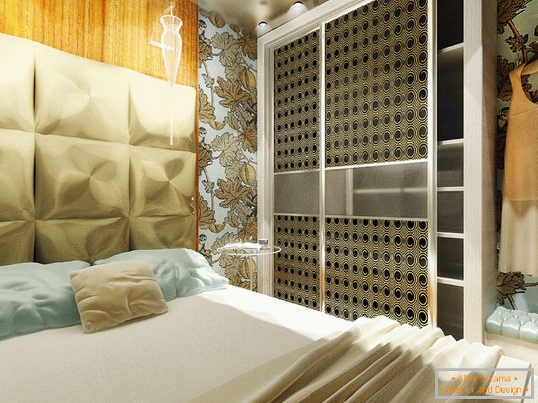 Ugodna spavaća soba u pastelnim bojama