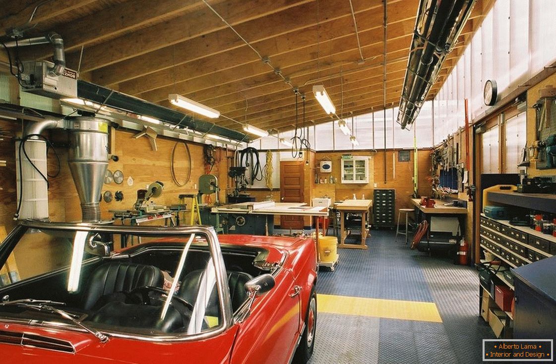 Dizajn interijera garaže