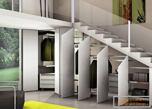 dizajn kabineta ispod stepenica, slika 7