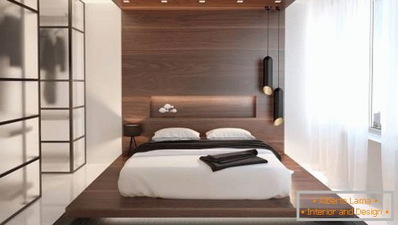 Ormar ormar u maloj spavaćoj sobi - moderne ideje 2016