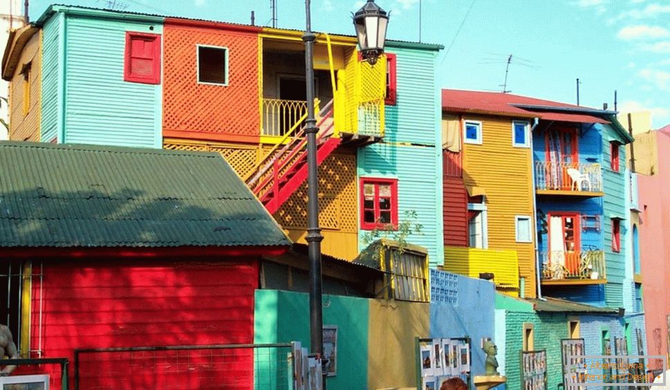 Lijepe kuće u boji