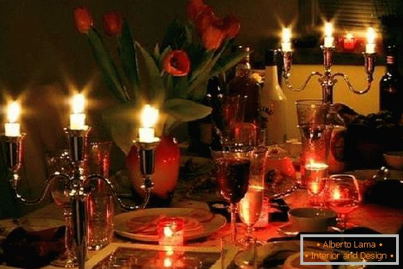 dekor ideje za romantičnu večer, slika 4