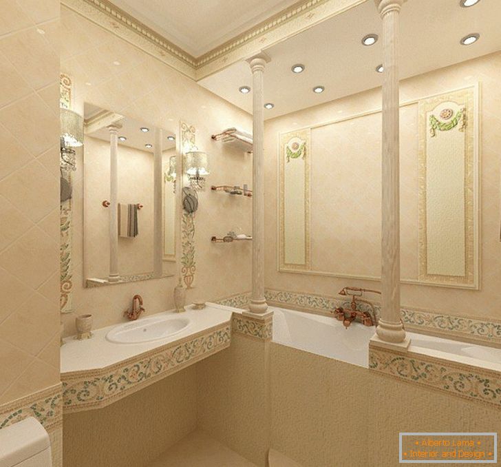 Kupaonica s keramičkim pločicama
