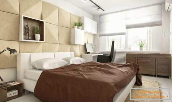 spavaće sobe interijera u različitim stilovima