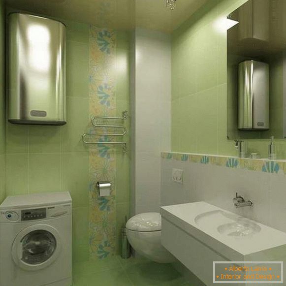 dizajn male kupaonice s perilicom, slika 21