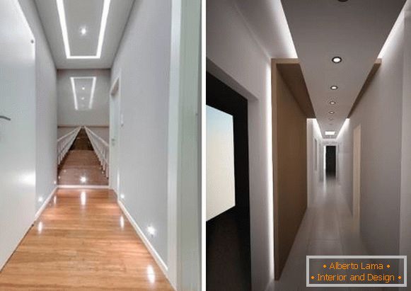 LED osvjetljenje uskog koridora