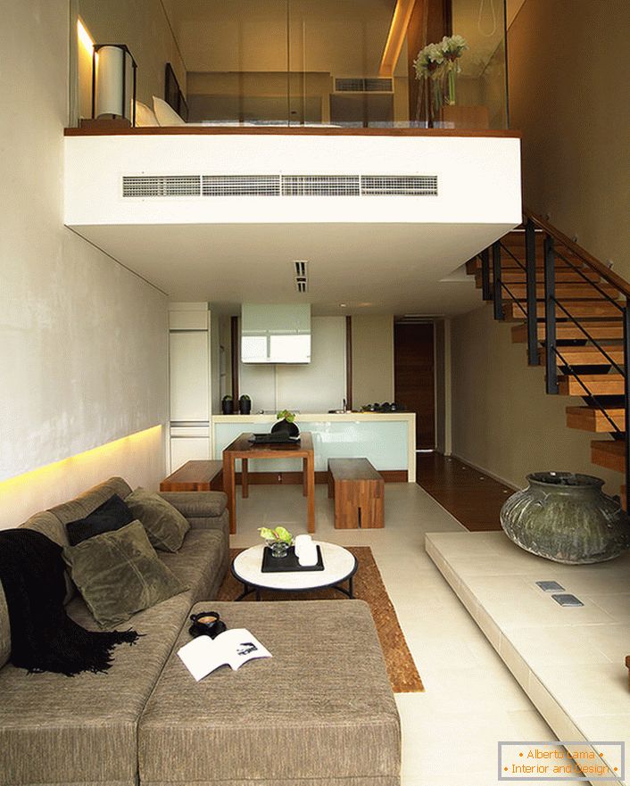 Stan na dvije etaže moderna je varijanta stanovanja.