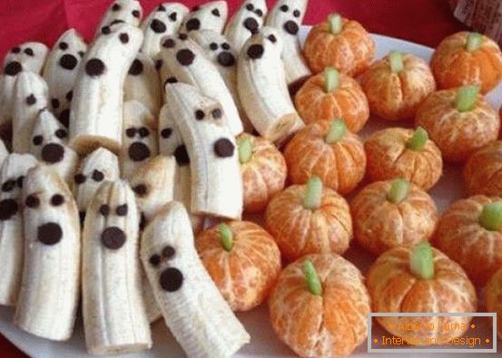 Svečani voće za Halloween