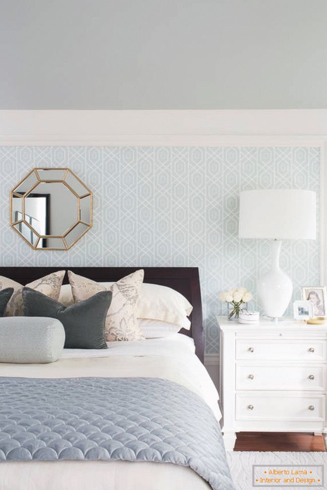 Sivi-plavi dizajn spavaće sobe, to je dosadno?