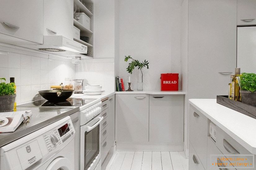 Kuhinjski apartman-studio u skandinavskom stilu