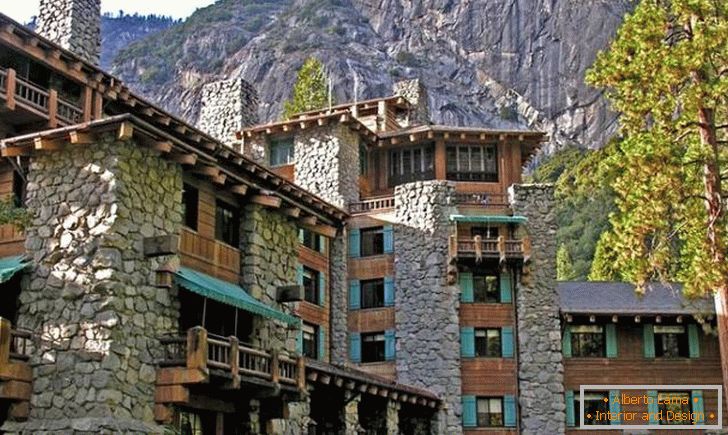 Hotel u planinama (Ahwahnee, Yosemite)