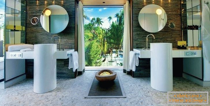 Dizajn kupaonice u hotelu Brando