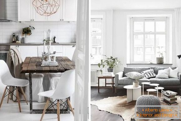 Trendovi mode u dizajnu interijera 2016 - skandinavski stil