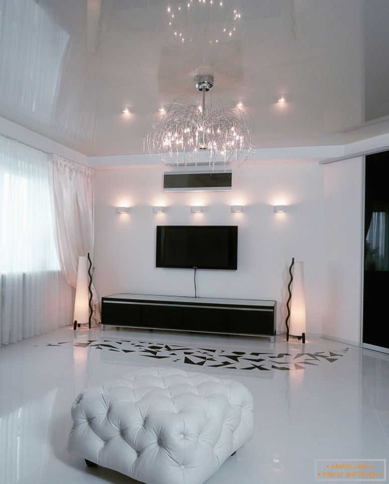 foto-1-bijelo-sjajno-rastegnut-strop-savršeno-dodataka-moderan-interijer-dnevni boravak