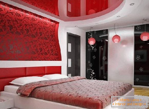 boja rastezana strop u spavaćoj sobi, fotografija 18