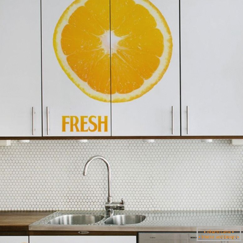 kreativno-svježe-narančasto-limun-kuhinja-vrata-dnevni boravak-dekor-spavaća soba-zid-parede-od-uklonjivi zid-naljepnice-tv