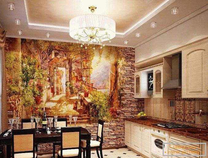 moderni ukras zidova u kuhinji fotografija, slika 21