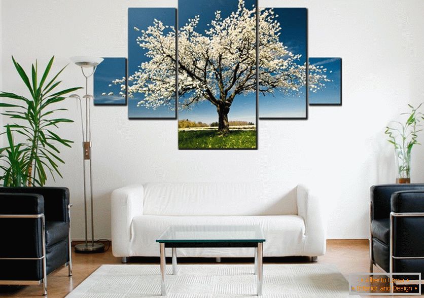 Fotografija na platnu kao element dekor vašeg stana