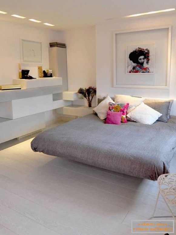 Ženska soba u stilu minimalizma