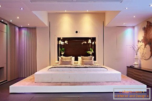 Moderna dizajn spavaće sobe