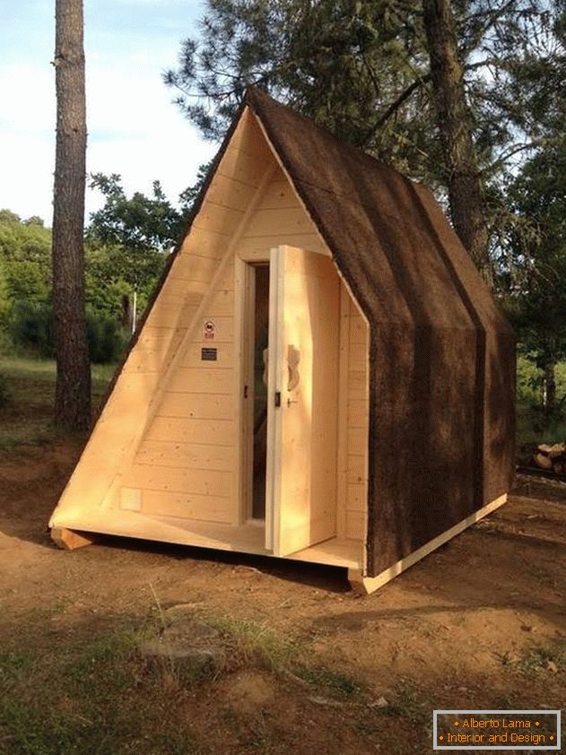 Dizajn kući mikro kuće из дерева