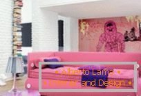 Primjeri dizajna interijera u ružičastim tonovima
