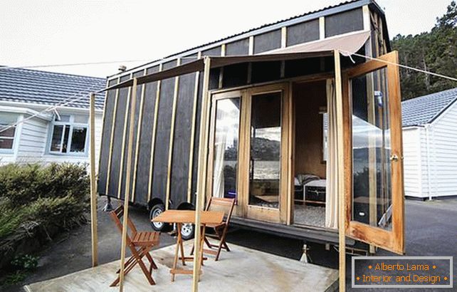 Projekt vrlo male kuće na Novom Zelandu