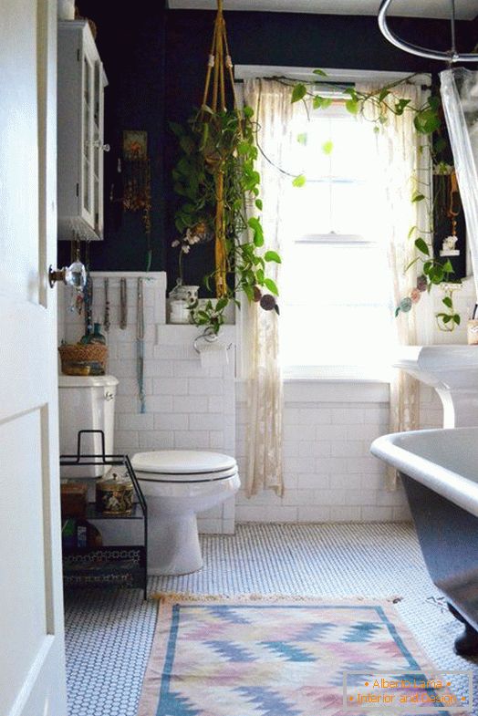 Ukrašavanje kupaonice uz pomoć biljaka