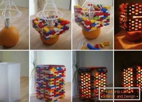 Stolna svjetiljka iz Legoa