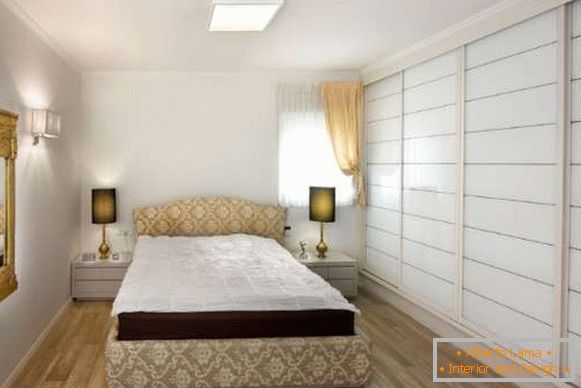 Bijeli ormar u spavaćoj sobi - ideje za dizajn fotografija klasika